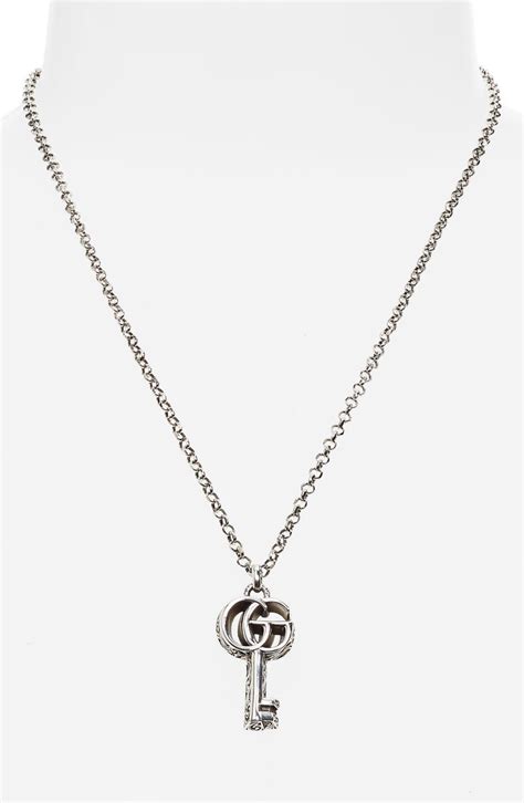 gucci key necklace men